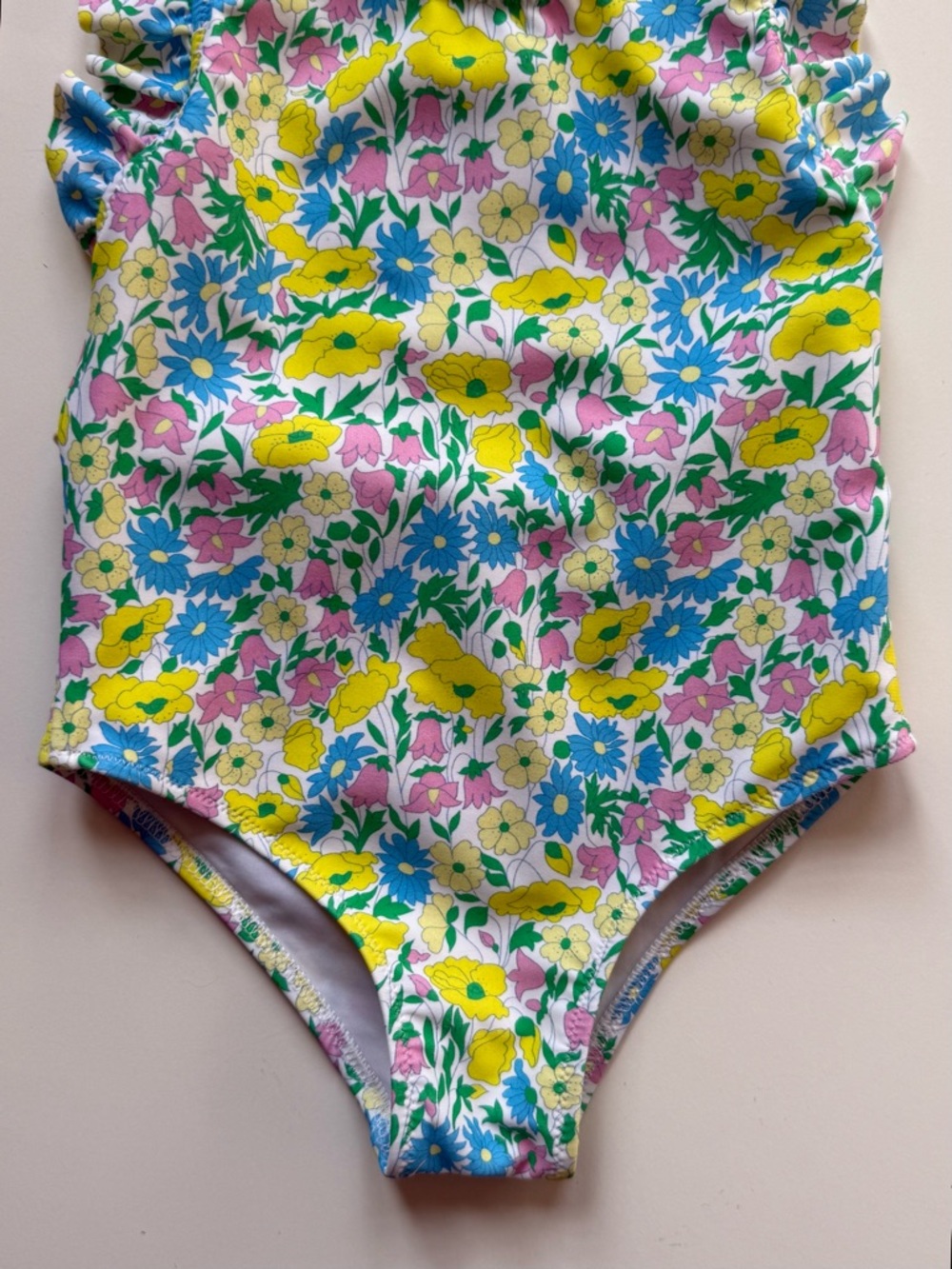 Jacadi Baby Girl Liberty Floral One-Piece Swimsuit - Size 18M - Picture 3 of 15